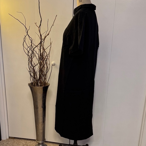 Jones New York Classic Black Midi Dress - Picture 3 of 5
